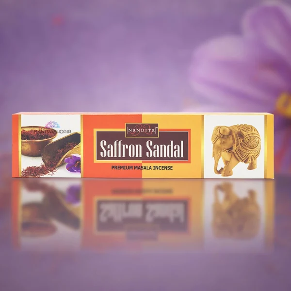 عود دستساز صندل زعفرانی ناندیتا (Saffron Sandal Nandita)