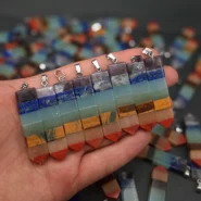 آویز سنگ هفت چاکرا ۱