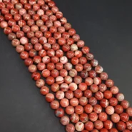 ریسه مهره سنگ جاسپر سرخ 1