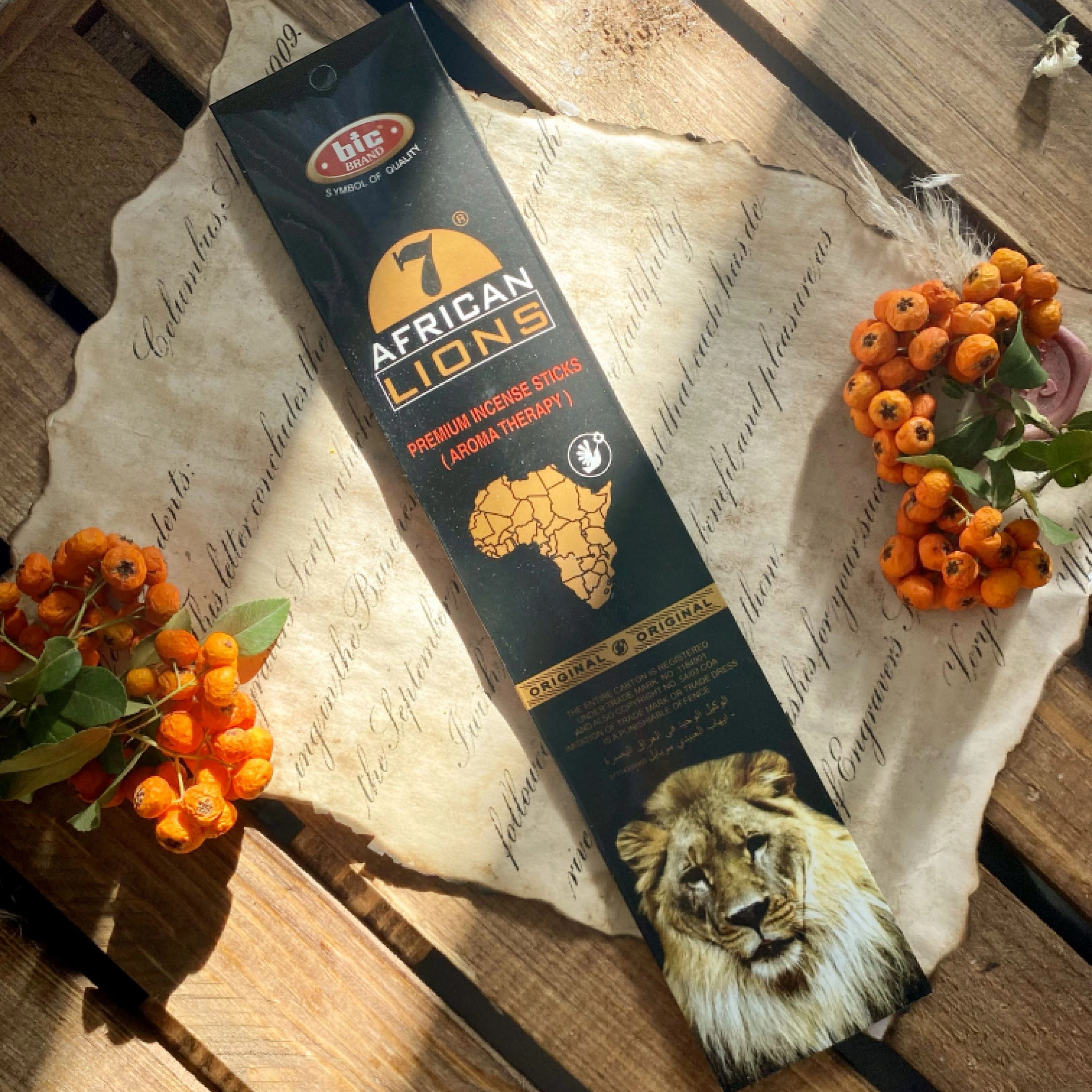 عود هفت شیر آفریقایی بیک (7 African Lions Bic)