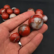 گوی سنگ جاسپر سرخ 1